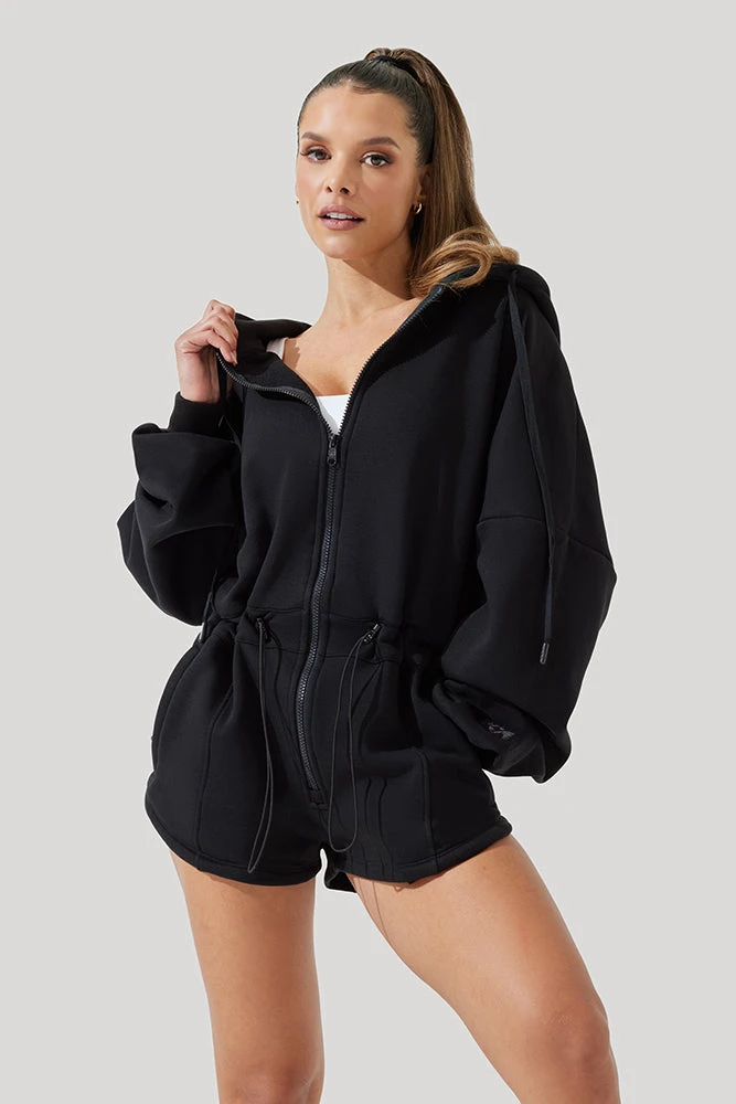 Cloud Romper - Black 2 Cloud Romper - Black - Image 2