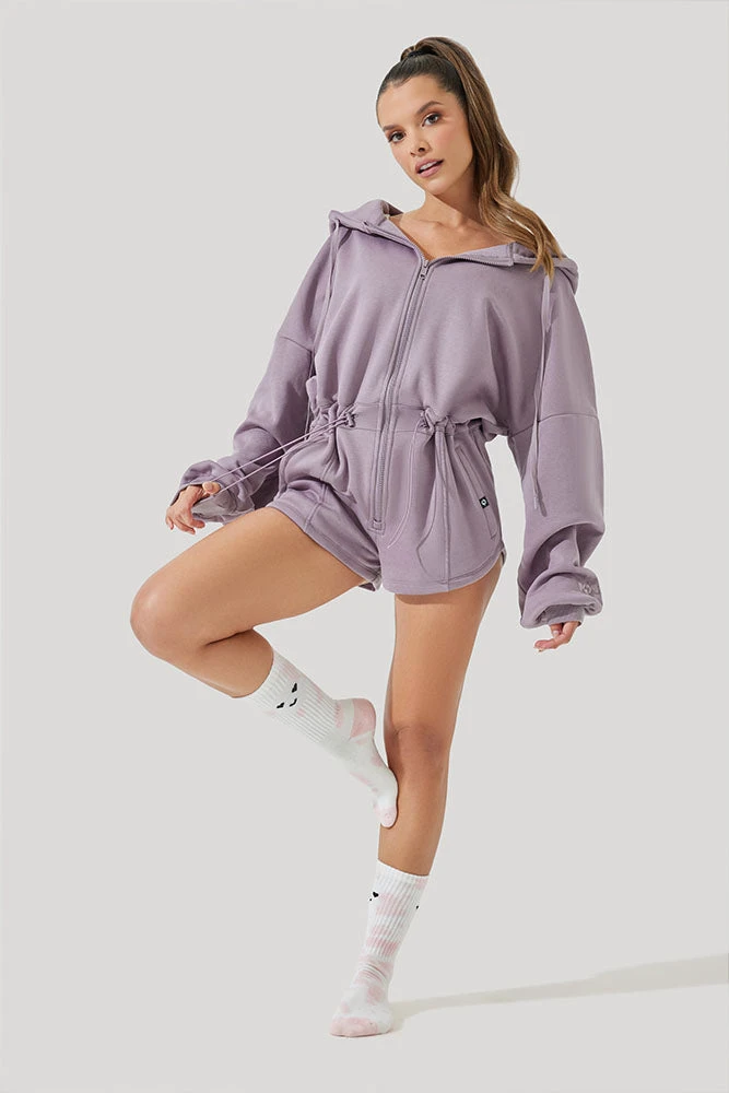 Cloud Romper - Dusty Mauve 1 Cloud Romper - Dusty Mauve