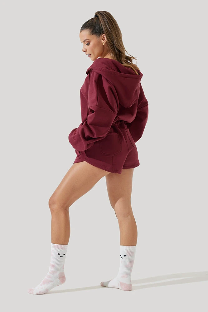 Cloud Romper - Red Wine 9 Cloud Romper - Red Wine - Image 9