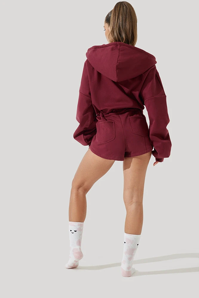 Cloud Romper - Red Wine 6 Cloud Romper - Red Wine - Image 6
