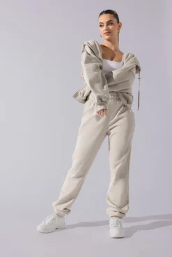 Cloud Rollover Sweatpant - Seashell -Popflex Store Cloud Sweatpants Seashell 3033 0006