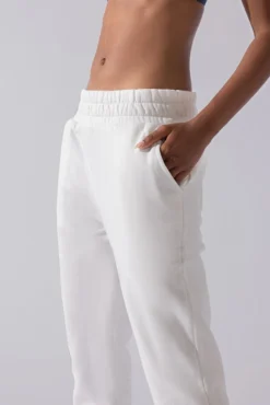 Cloud Rollover Sweatpant - White -Popflex Store Cloud Sweatpants White 3033 0078