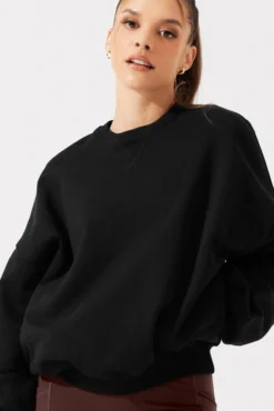 Cloud Crewneck Sweater - Black 16 Cloud Crewneck Sweater - Black -Popflex Store CloudCrewSweater Black E1015 1422 Edit