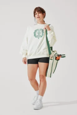 Popflex Active Club Cloud Crewneck Sweater - Cream -Popflex Store CloudCrewSweater Cream E1015 0930 Edit