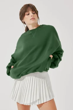 Cloud Crewneck Sweater - Fern Green 29 Cloud Crewneck Sweater - Fern Green -Popflex Store CloudCrewSweater FernGreen E1015 4324 Edit Edit