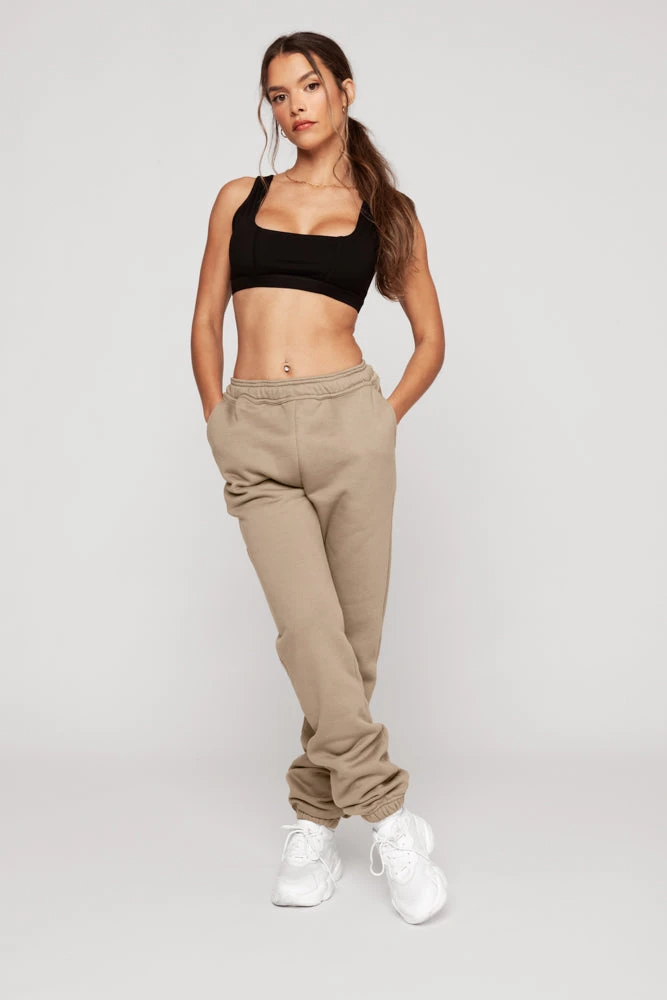 Cloud Street Sweatpant - Milk Tea 6 Cloud Street Sweatpant - Milk Tea - Image 6