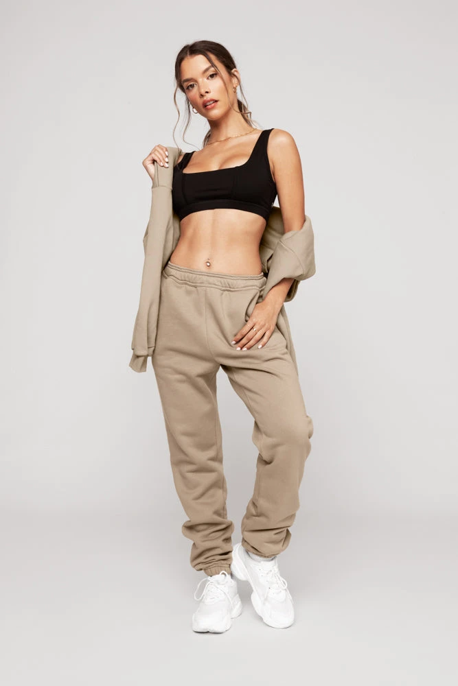 Cloud Street Sweatpant - Milk Tea 1 Cloud Street Sweatpant - Milk Tea