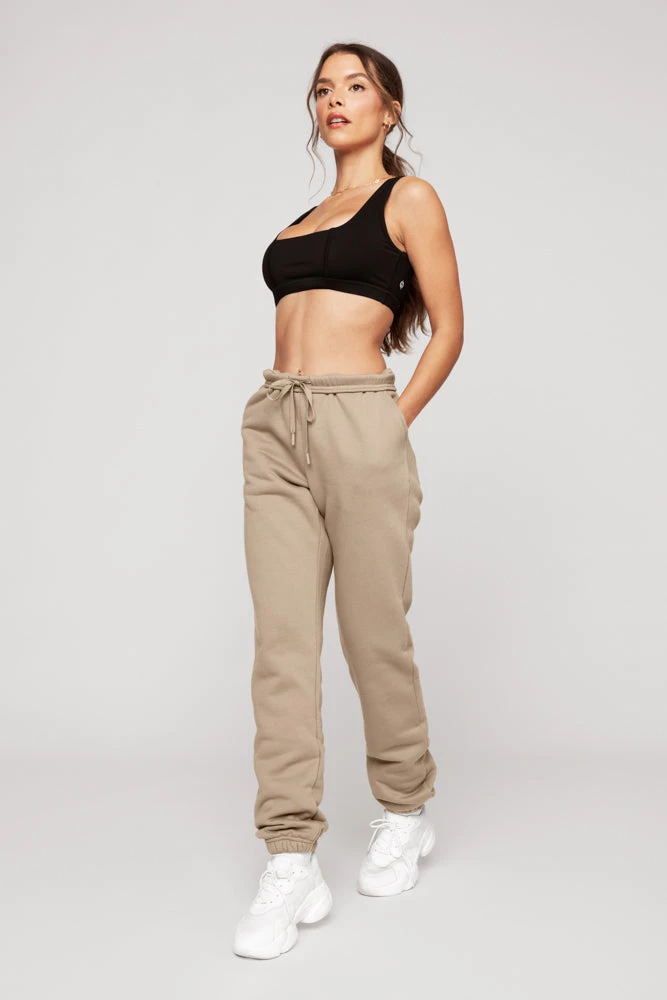 Cloud Street Sweatpant - Milk Tea 3 Cloud Street Sweatpant - Milk Tea - Image 3