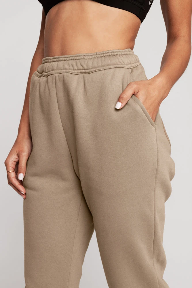 Cloud Street Sweatpant - Milk Tea 2 Cloud Street Sweatpant - Milk Tea - Image 2