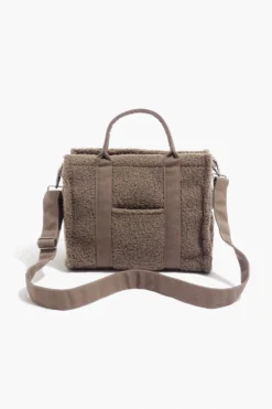 Small Sherpa Sloane Tote - Warm Ash -Popflex Store CopyofBF PF Sloane Sherpa Small Tote WarmAsh Back 4b4ef9ee 8727 41d4 b3ec fde4e439c6c9