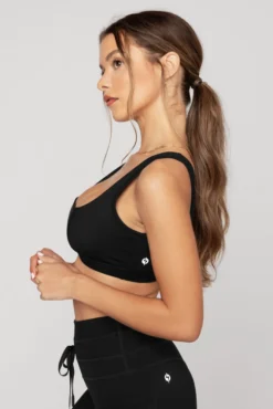 Corset Bra - Black -Popflex Store CorsetBra Black 1021 CargoLeggings Black C1004 00431 Edit