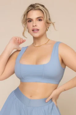 Corset Bra - Blue Storm -Popflex Store CorsetBra Blue Storm 1021 03434