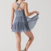 Corset Pirouette Dress - Blue Mist