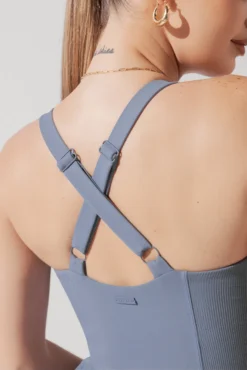 Corset Pirouette Dress - Blue Mist -Popflex Store CorsetPirouetteDress BlueMist F1000 0276 Edit