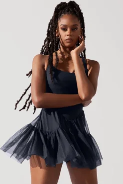 Corset Pirouette Dress - Smoky Navy -Popflex Store CorsetPirouetteDress SmokyNavy F1000 0093 Edit