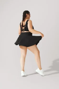 Twirl Skort - Black -Popflex Store DSC04627 Edit 59226dbc 668b 41db a361 d8801debaf55