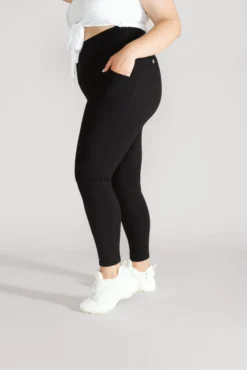 Supersculpt™ Leggings With Pockets - Black -Popflex Store DSC08260 Edit