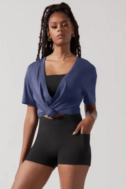 Daring Deep V Tee - Dark Navy -Popflex Store DarlingDeepVTee Navy B1025 0144 Edit 00b6b061 262e 4f73 a0d4 4067cbc0ee21