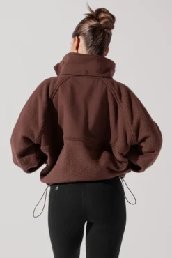 Find Your Inner Fleece Jacket - Chocolate -Popflex Store FindYourInnerFleeceJacket Chocolate 3003 Edit