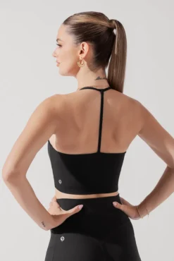 Flexy Crop Top - Black -Popflex Store FlexyCrop Black A1010 0701 Edit