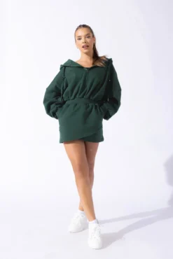 Game Day Dress - Game Time Green -Popflex Store GameDayDress HunterGreen 7009 2909