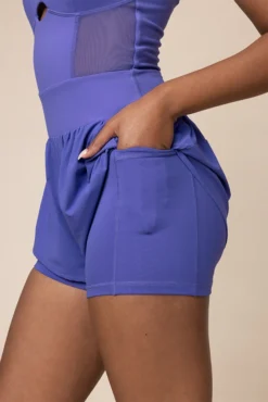 Supershort™ Runsie - Iris 9 Supershort™ Runsie - Iris -Popflex Store Headband L1009 Supershort TM Runsie Blue Iris 6042 03427