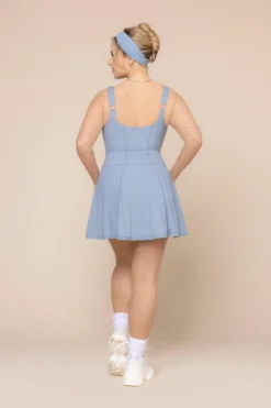 Tie-Breaker Superdress™ - Blue Storm -Popflex Store Headband L1009 Tie BreakerSuperdress BlueStorm 6045 02498