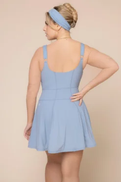 Tie-Breaker Superdress™ - Blue Storm -Popflex Store Headband L1009 Tie BreakerSuperdress BlueStorm 6045 02529