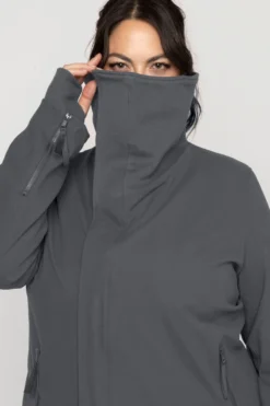 Heart Racer Moto Jacket - Raincloud -Popflex Store Heart Racer Jacket Raincloud E1002 02295