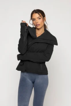 Heart Racer Moto Jacket - Black -Popflex Store HeartRacerJacket Black E1002 02377