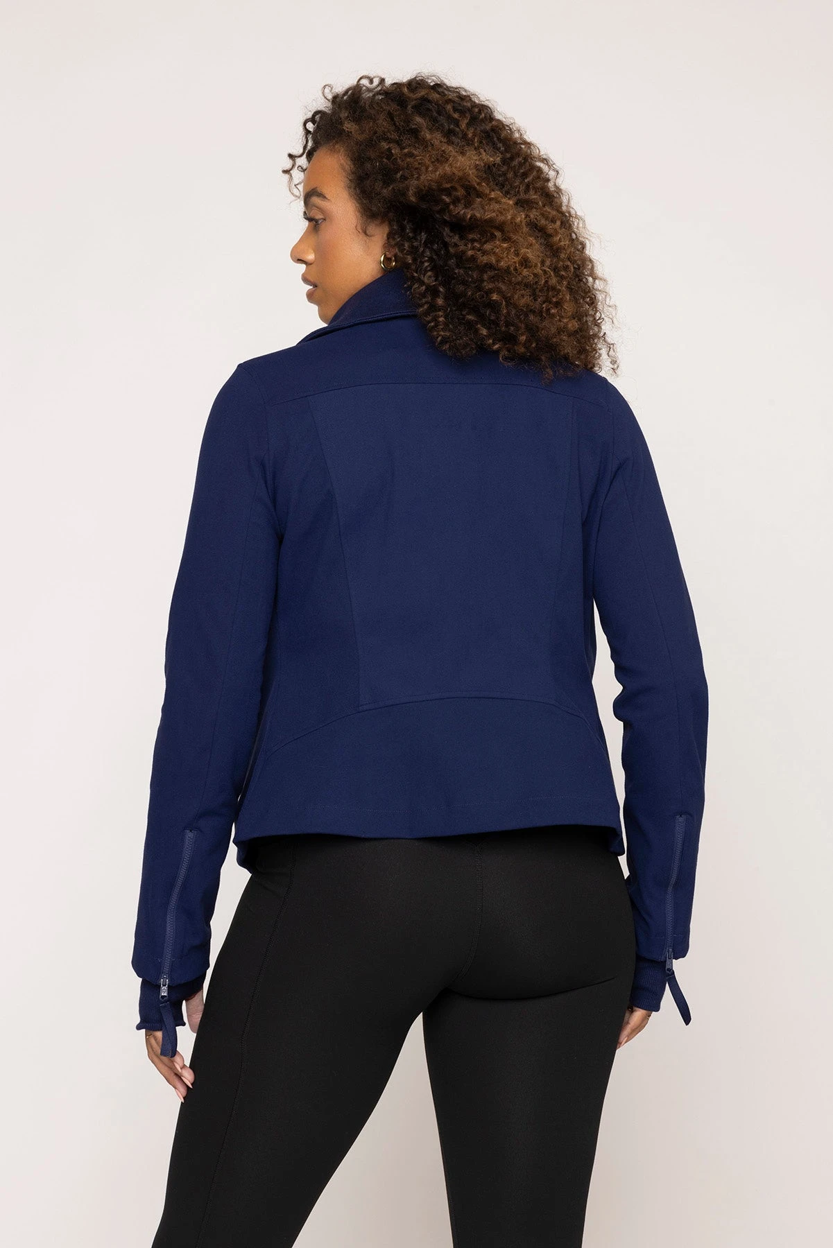 Heart Racer Moto Jacket - True Blue 10 Heart Racer Moto Jacket - True Blue - Image 10