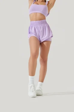 High Waisted Supershort™ - Digital Lavender -Popflex Store High Waisted Supershort Pastel Lilac 4012 0040
