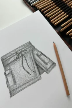 Hiking Superskort™ - Pecan -Popflex Store Hikingsuperskortsketchpopflex 527536cd e7a5 4458 ba0b 859dfdbaab5a