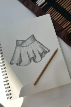 Crisscross Hourglass® Twirl Skort - White -Popflex Store HourglassTwirlSkortsketchpopflex 922aa5f6 fa63 4bbd a207 1b8a4ced7fd2