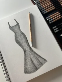 Hourglass Maxi Dress - Black -Popflex Store IMG 0317 scaled