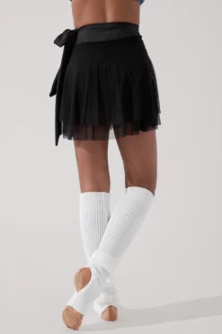 Juliet Wrap Skort - Black -Popflex Store JulietBalletSkort Black H1009 3420 Edit
