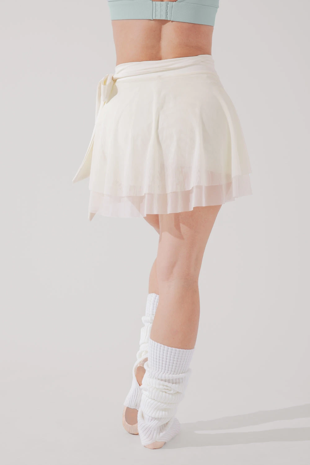 Juliet Wrap Skort - Coconut Cream 9 Juliet Wrap Skort - Coconut Cream - Image 9