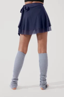 Juliet Wrap Skort - Peacoat Navy -Popflex Store JulietBalletSkort PeacoatNavy H1009 3695 Edit