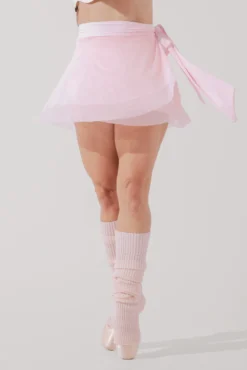 Juliet Wrap Skort - Petal Pink -Popflex Store JulietBalletSkort PetalPink H1009 3255 Edit