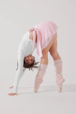 Juliet Wrap Skort - Petal Pink -Popflex Store JulietBalletSkort PetalPink H1009 3269 Edit