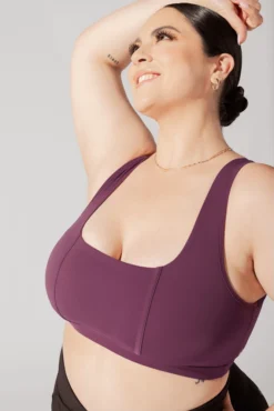 Corset Bra - Plum -Popflex Store June7POPFLEXPhotoshootArleneOutfit10067 Edit