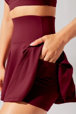 Twirl Skort - Crimson -Popflex Store June7POPFLEXPhotoshootArleneOutfit21346 Edit