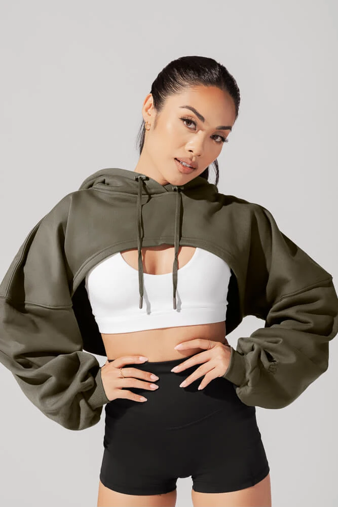 Cloud Shruggie - Olive Fatigue 1 Cloud Shruggie - Olive Fatigue