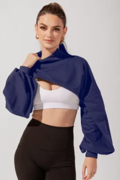 Mockneck Shruggie - Marine Navy -Popflex Store KayleeOutfit4 0506 Edit 5ea75ba4 7b61 4870 b64f cd2b087f212c