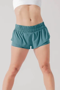 Low Rise Supershort™ - Arctic Teal -Popflex Store LowWaistedSupershort ArcticTeal D1003 0089 Edit 1