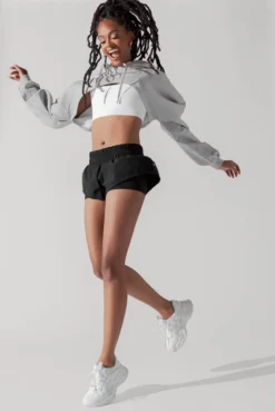 Low Rise Supershort™- Black -Popflex Store LowWaistedSupershort Black D1003 0028 Edit 1