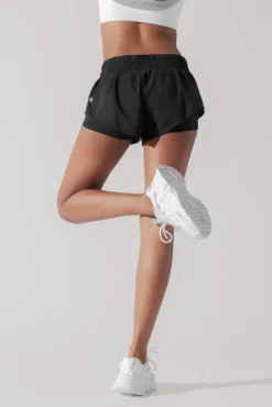 Low Rise Supershort™- Black -Popflex Store LowWaistedSupershort Black D1003 0093 Edit