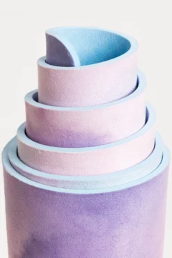 Vegan Suede Yoga Mat - Heart In The Clouds -Popflex Store M6A9722 Edit