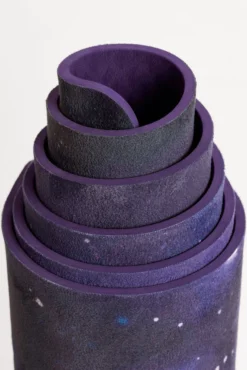 Vegan Suede Yoga Mat - Diamond Sky 5 Vegan Suede Yoga Mat - Diamond Sky -Popflex Store M6A9747 Edit