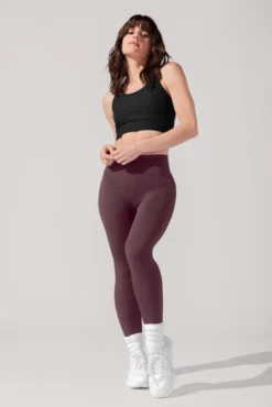 Supersculpt™ Leggings With Pockets (Pet Hair Resistant) - Pecan 9 Supersculpt™ Leggings With Pockets (Pet Hair Resistant) - Pecan -Popflex Store OPF1497 Edit